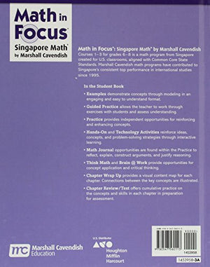 Math In Focus, Grade 68: Singapore Math, Student Edition (Math In Focus: Singapore Math),New