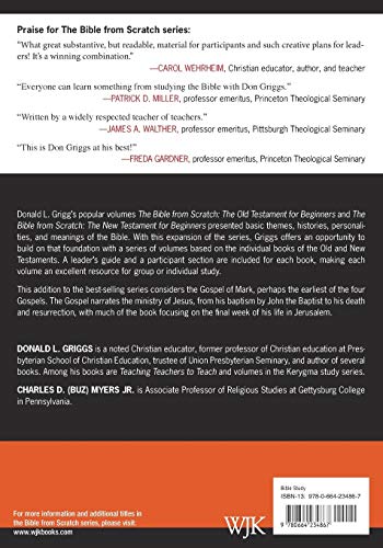 Mark's Gospel from Scratch: The New Testament for Beginners (The Bible from Scratch),New