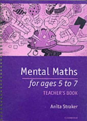 Mental Maths for Ages 5 to 7 Teacher's book,Used