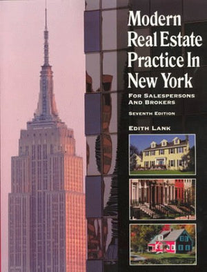 Modern Real Estate Practice In New York: Salespersons And Brokers,Used