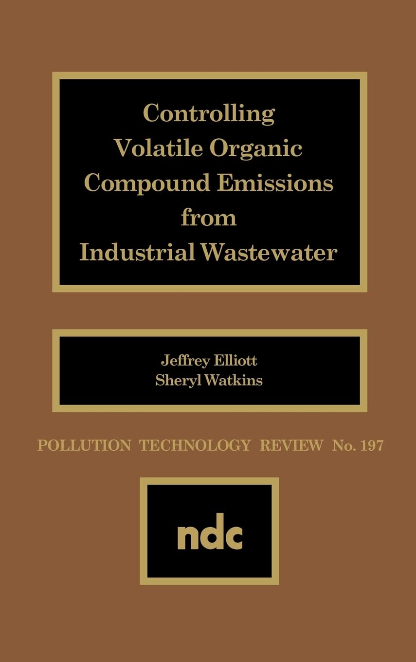 Controlling Volatile Organic Comp. (Pollution Technology Review,),Used