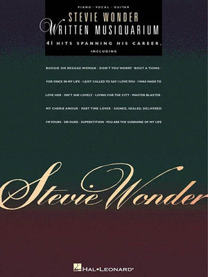 Stevie Wonder  Written Musiquarium