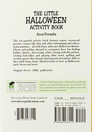 The Little Halloween Activity Book (Dover Little Activity Books),Used
