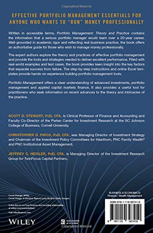 Portfolio Management: Theory and Practice,Used