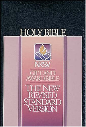 Holy Bible: New Revised Standard Version Gift and Award Bible, Black Leatherflex,Used