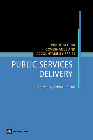 Public Services Delivery (Public Sector Governance And Accountability),Used