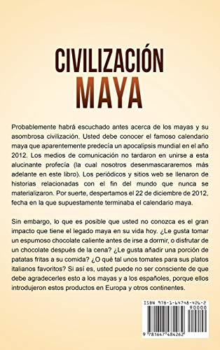 Civilizacin Maya: Una gua fascinante de la historia y la mitologa maya (Spanish Edition),Used