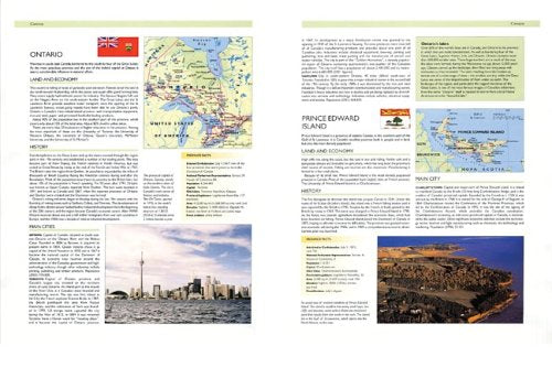 Firefly Atlas of North America: United States, Canada and Mexico,Used