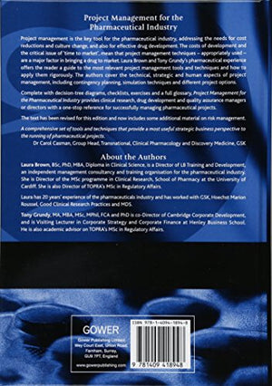 Project Management for the Pharmaceutical Industry,Used