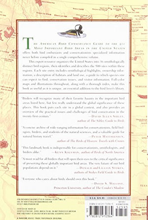 The American Bird Conservancy Guide to the 500 Most Important Bird Areas in the United States: Key Sites for Birds and Birding i,Used