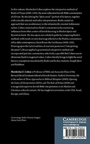 Rashi, Biblical Interpretation, and Latin Learning in Medieval Europe: A New Perspective on an Exegetical Revolution,Used