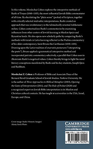 Rashi, Biblical Interpretation, and Latin Learning in Medieval Europe: A New Perspective on an Exegetical Revolution,Used