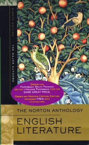 Norton Anthology of English Literature: The Major Authors,Used