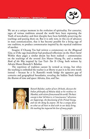 Advaita On Zen And Tao: Insights On Huang Po & Lao Tzu,Used