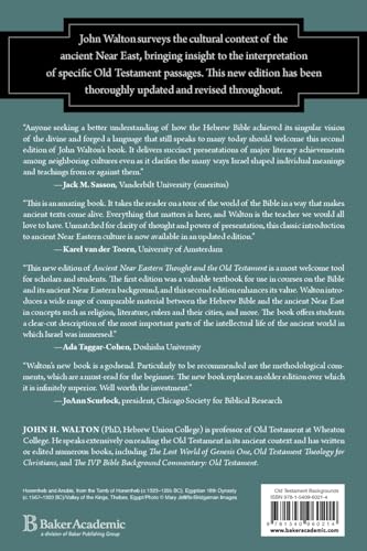 Ancient Near Eastern Thought and the Old Testament: Introducing the Conceptual World of the Hebrew Bible
