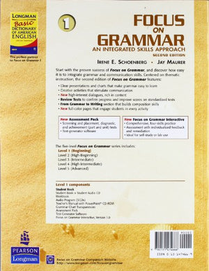 Focus on Grammar 1: Essential English Grammar Workbook for Beginners - Improve Skills and Confidence in Writing and Speaking