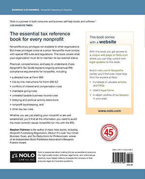 Every Nonprofit's Tax Guide: How to Keep Your TaxExempt Status & Avoid IRS Problems,Used