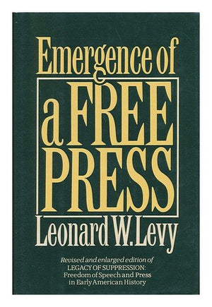 Emergence of a Free Press,Used
