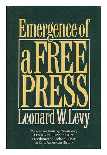 Emergence of a Free Press,Used