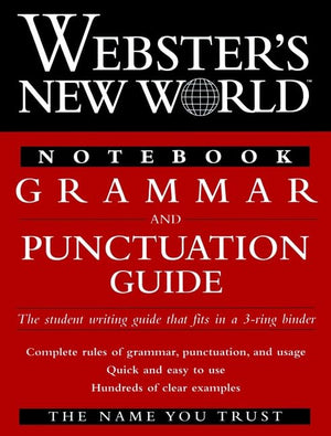 Webster's New World Notebook Grammar & Punctuation Guide,Used