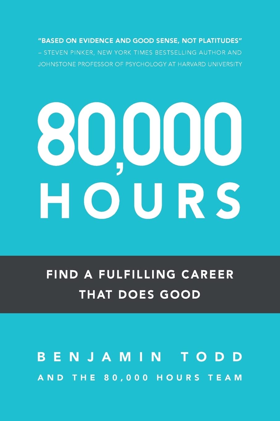 80,000 Hours: Find a fulfilling career that does good.,Used