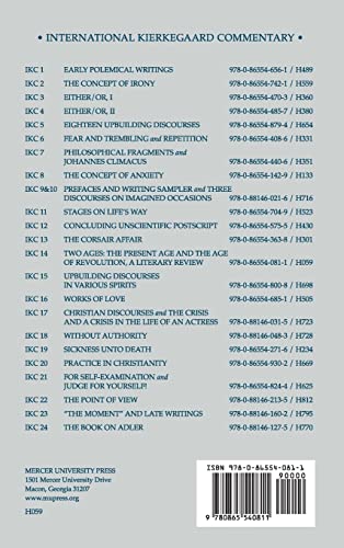International Kierkegaard Commentary: Two Ages,Used