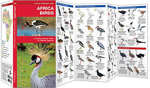 Africa Birds: A Folding Pocket Guide to Familiar Species (Wildlife and Nature Identification),Used