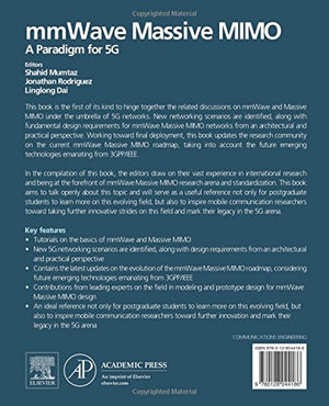 mmWave Massive MIMO: A Paradigm for 5G,Used