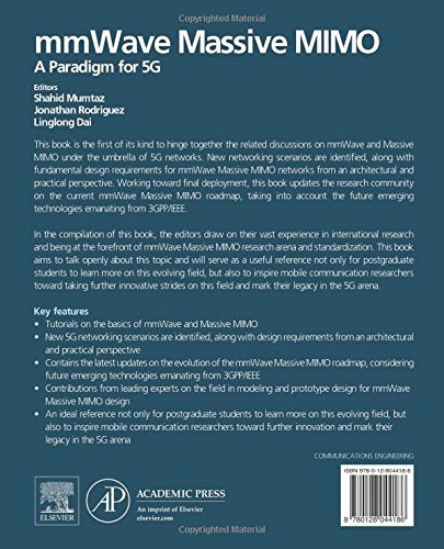 mmWave Massive MIMO: A Paradigm for 5G,Used