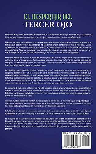 El Despertar Del Tercer Ojo: Secretos De La Activacin Del Chakra Del Tercer Ojo Para La Conciencia Superior, La Clarividencia,