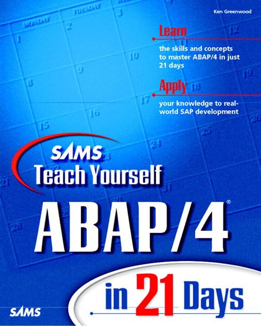 Sams Teach Yourself ABAP/4 in 21 Days,Used