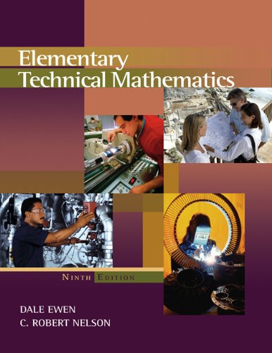 Elementary Technical Mathematics (9th Edition),Used