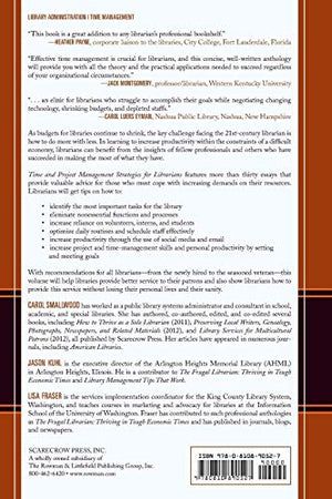 Time and Project Management Strategies for Librarians,Used
