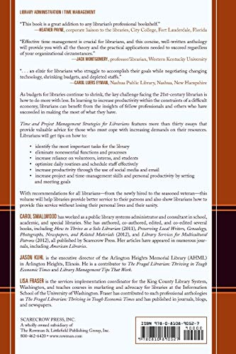 Time and Project Management Strategies for Librarians,Used