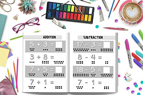 Kindergarten Math: Time & Money, Arithmetic, Counting: Children's Activity Book Ages 46,Used