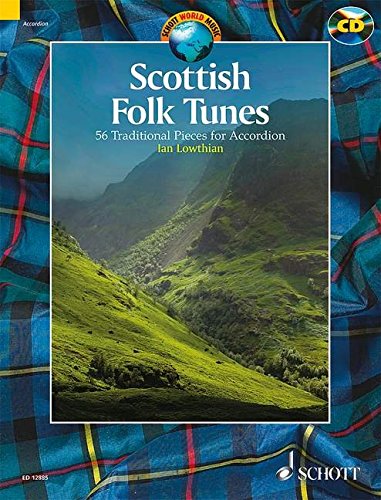 Scottish Folk Tunes: 54 Traditional Pieces for Accordion,Used