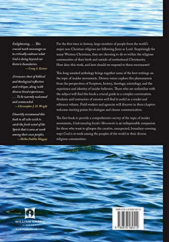 Understanding Insider Movements: Disciples of Jesus within Diverse Religious Communities,Used