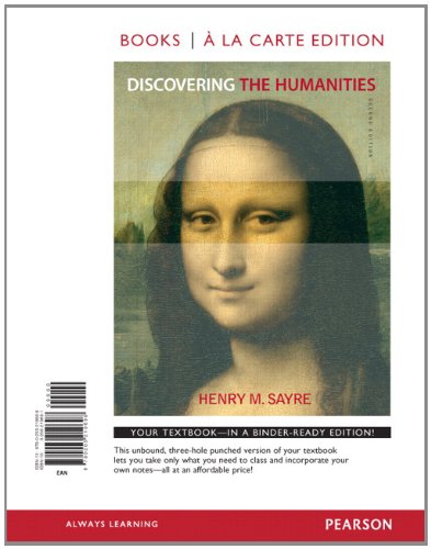 Discovering the Humanities, Books a la Carte Edition (2nd Edition),New