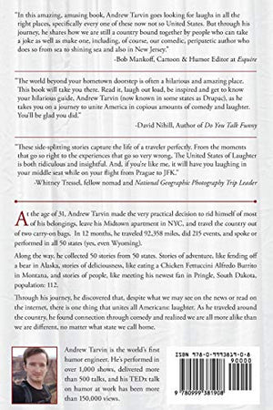 The United States of Laughter: One Comedian's Journey Through All 50 States,Used