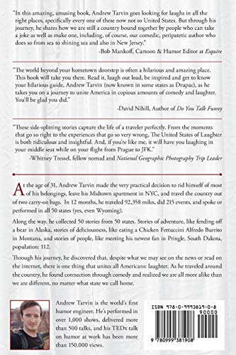 The United States of Laughter: One Comedian's Journey Through All 50 States,Used