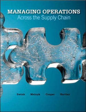 Managing Operations Across The Supply Chain,New