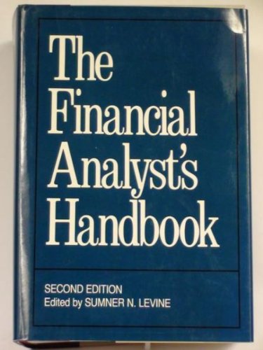 The Financial Analyst's Handbook,Used