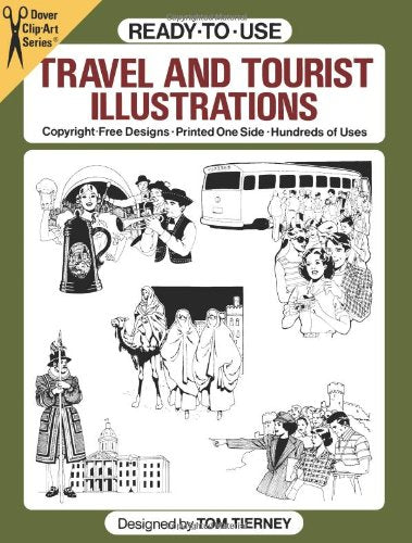 Readytouse Travel And Tourist Illustrations (Dover Clip Art Readytouse)