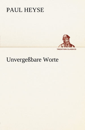 Unvergessbare Worte (German Edition),Used