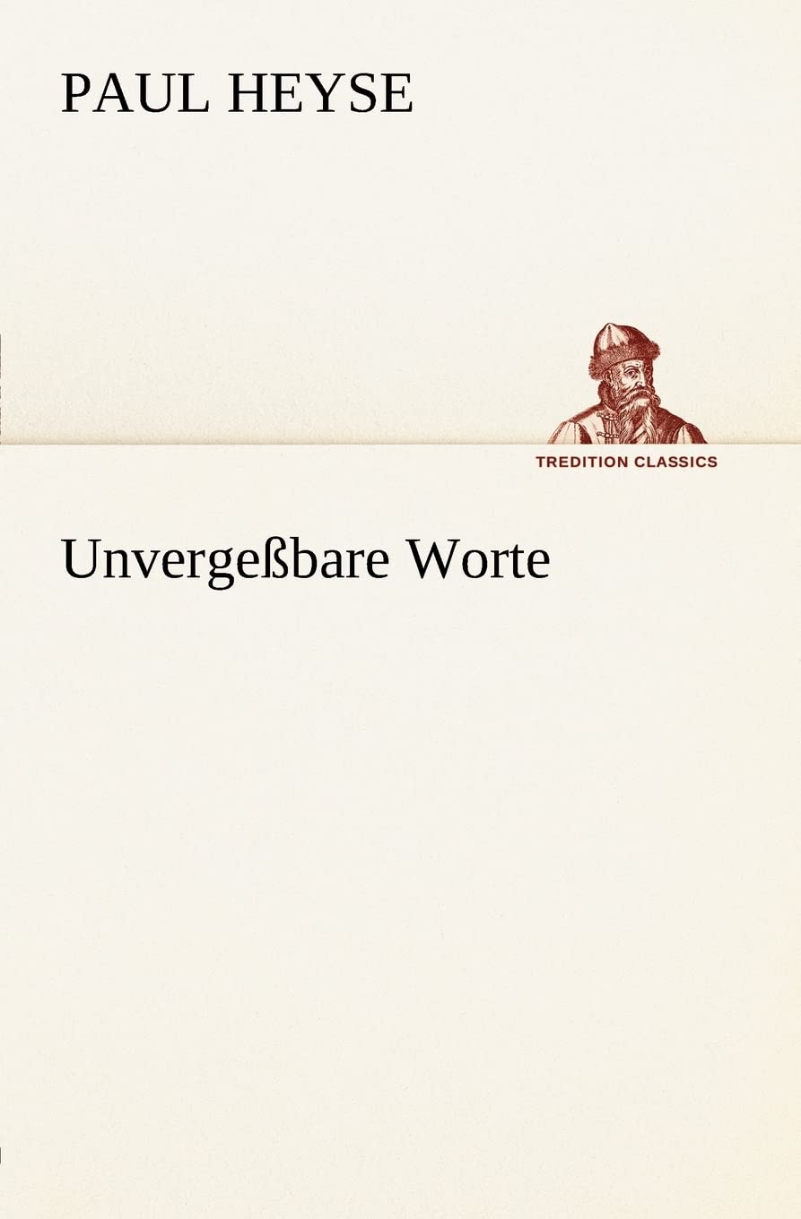 Unvergessbare Worte (German Edition),Used