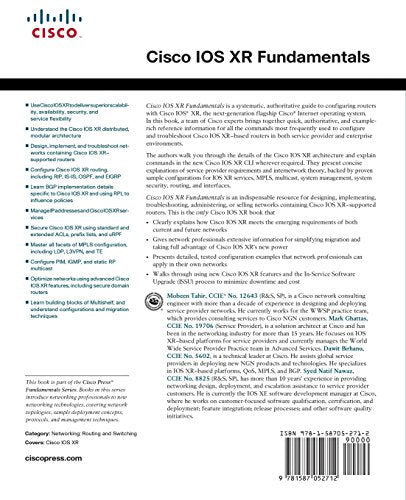Cisco Ios Xr Fundamentals