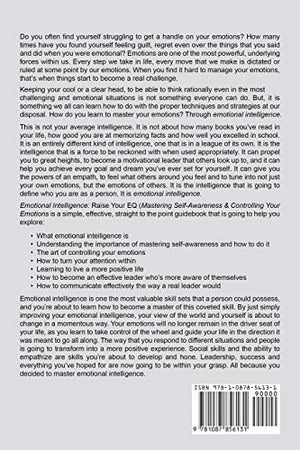 Emotional Intelligence: Raise Your EQ (Mastering Self Awareness & Controlling Your Emotions) (Ei Master),Used