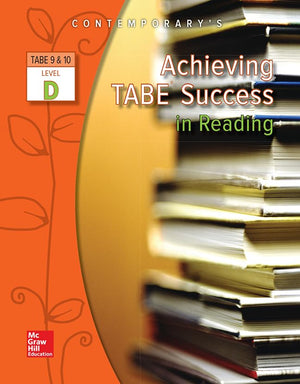 Achieving TABE Success In Reading, Level D Workbook (Achieving TABE Success for TABE 9 & 10),Used