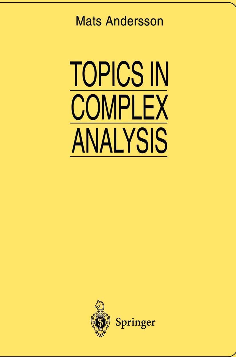 Topics in Complex Analysis (Universitext),Used