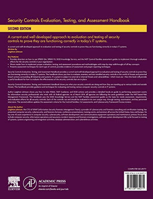 Security Controls Evaluation, Testing, and Assessment Handbook,Used